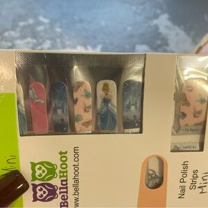 Kids Nail Polish Strips - Blue and Pink